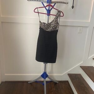 Tony Bowls Sequin one shoulder dress Size 2